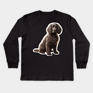 American Water Spaniel Kids Long Sleeve T-Shirt